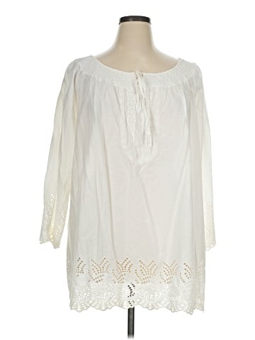 Ellos 3/4 Sleeve Blouse (view 1)
