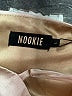 Nookie Metallic Tan Cocktail Dress Size L - photo 7