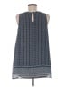 Max Studio 100% Polyester Blue Sleeveless Blouse Size M - photo 2