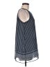 Max Studio 100% Polyester Blue Sleeveless Blouse Size M - photo 4