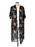 Say What? 100% Polyester Black Kimono Size L - photo 1