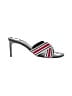 Donald J Pliner Stripes Gray Black Sandals Size UK 8 1/2 / US 10 1/2 - photo 1