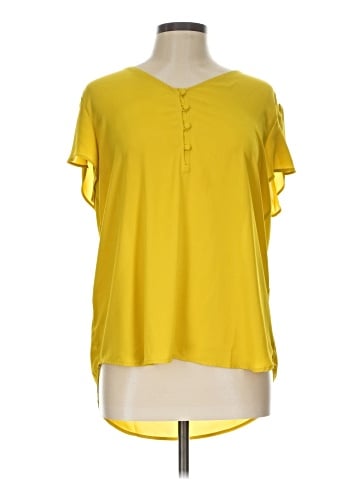Ann Taylor LOFT Short Sleeve Blouse (view 1)