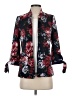 Ann Taylor LOFT Outlet Floral Red Blazer Size XXS (petite) - photo 1