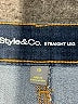 Style&Co Chevron-herringbone Blue Jeans Size 10 - photo 7