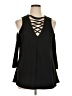 YOINS Black Sleeveless Blouse Size 14 - photo 1