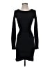Leith Solid Black Cocktail Dress Size S - photo 1