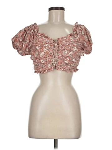 Haute Monde Short Sleeve Blouse (view 1)