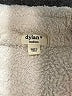 Dylan 100% Polyester Ivory Faux Fur Jacket Size M - photo 6