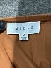Mable 100% Cotton Brown Overall Shorts Size M - photo 3