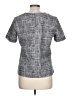 Paraphrase Gray Short Sleeve Blouse Size L - photo 2