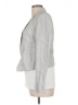 Elie Tahari 100% Leather Gray Blazer Size L - photo 5