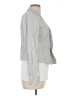 Elie Tahari 100% Leather Gray Blazer Size L - photo 4