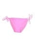 Xhilaration 100% Polyester Solid Pink Swimsuit Bottoms Size M - photo 1