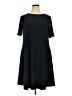 Sympli Solid Black Casual Dress Size 14 - photo 1