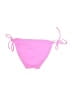 Xhilaration 100% Polyester Solid Pink Swimsuit Bottoms Size M - photo 2