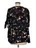 Everleigh 100% Polyester Black 3/4 Sleeve Blouse Size M - photo 2