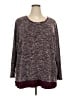 Cj Banks Burgundy Pullover Sweater Size 3X - photo 1