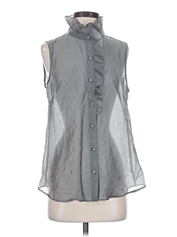 CAbi Sleeveless Button-Down Shirt (view 1)