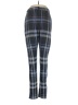 Free People Plaid Blue Casual Pants Size 8 - photo 1