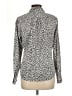UNTUCKit Animal Print Ivory Long Sleeve Blouse Size 12 - photo 2