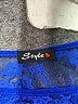 Style 100% Polyester Blue Bodysuit Size 20 - 22 - photo 3