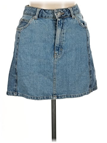 Topshop Denim Skirt (view 1)
