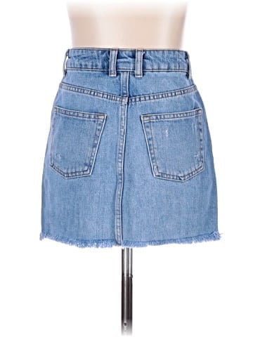 Topshop Denim Skirt (view 2)
