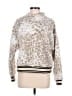 Nanette Lepore 100% Polyester Animal Print White Pullover Sweater Size M - photo 1