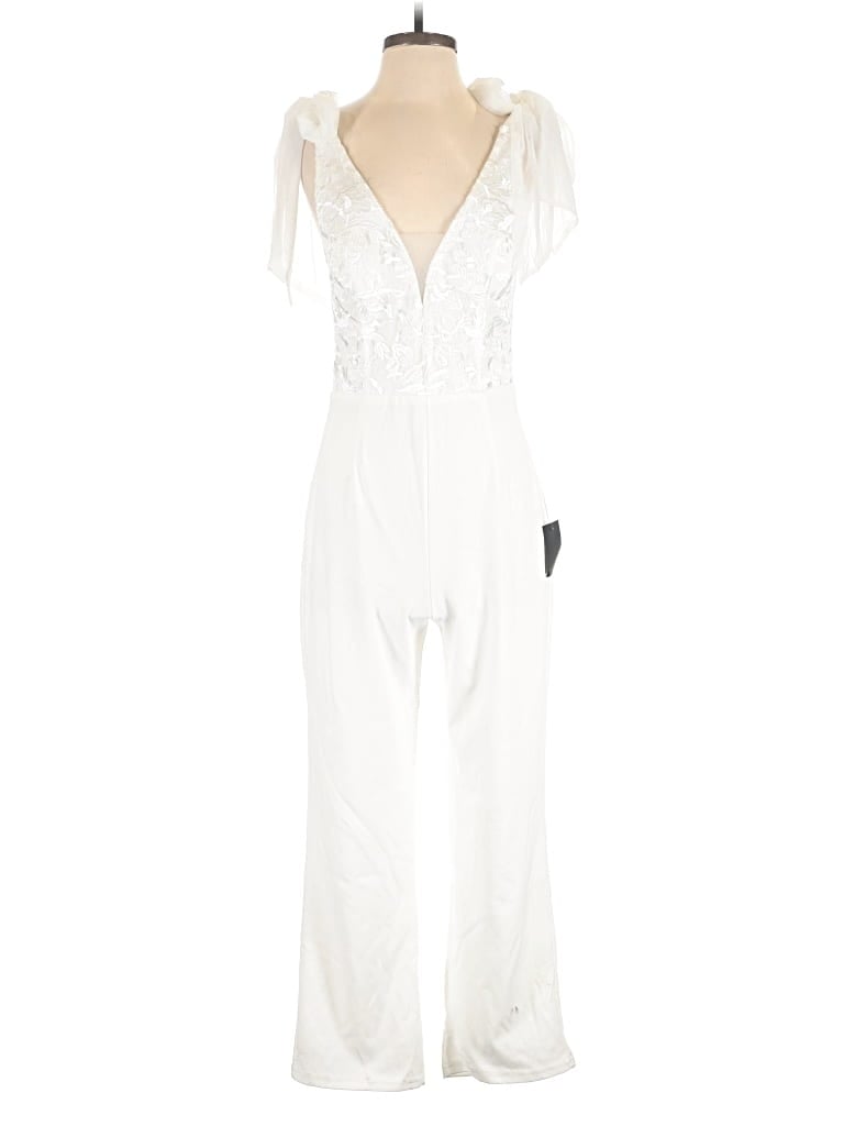 Pre-owned Lulus Jumpsuit In White