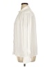 Aqua 100% Polyester Ivory Long Sleeve Blouse Size XL - photo 5