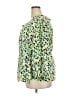 Cato 100% Polyester Green 3/4 Sleeve Blouse Size 26-28W - photo 5