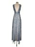 BCBGMAXAZRIA 100% Polyester Blue Cocktail Dress Size 0 - photo 2