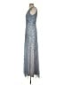 BCBGMAXAZRIA 100% Polyester Blue Cocktail Dress Size 0 - photo 5