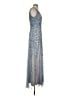 BCBGMAXAZRIA 100% Polyester Blue Cocktail Dress Size 0 - photo 4