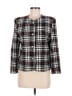 Koret 100% Acetate Plaid Black Ivory Blazer Size 8 (petite) - photo 1
