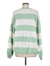 Sanctuary Stripes Green Pullover Sweater Size M - photo 2