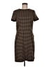 Max Studio Houndstooth Brown Casual Dress Size M - photo 1