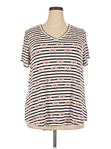 Lane Bryant Outlet Short Sleeve T-Shirt (view 1)