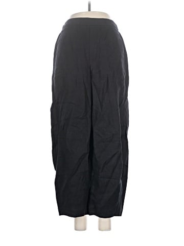 Madewell Barrel-Leg Crop Pants in 100% Linen (view 1)
