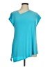 Sympli Teal Short Sleeve Top Size 14 - photo 1