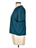 Layer 8 Solid Teal Active T-Shirt Size L - photo 5