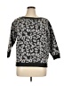 August Silk Animal Print Gray Pullover Sweater Size XL - photo 1