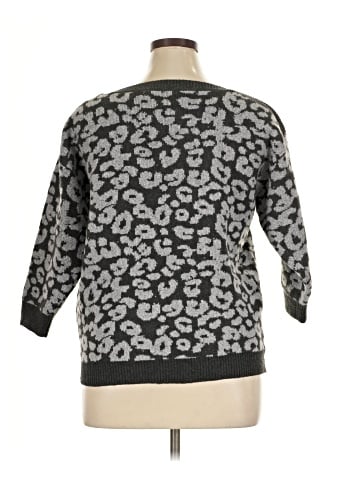 August Silk Pullover Sweater (view 2)