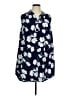 St. John's Bay Blue Sleeveless Blouse Size 1X - photo 1