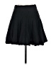 Double Zero Solid Black Casual Skirt Size S - photo 2
