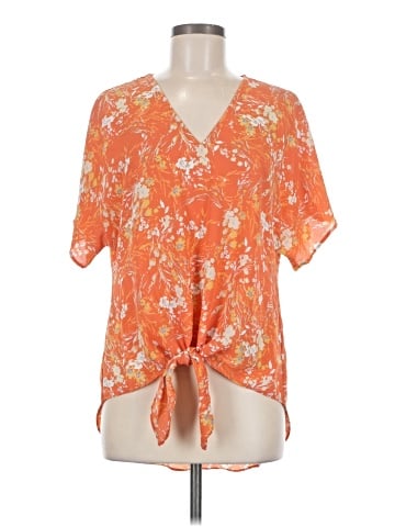 Cynthia Steffe Short Sleeve Blouse (view 1)