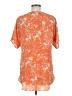 Cynthia Steffe Orange Short Sleeve Blouse Size M - photo 2