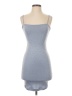 Assorted Brands Solid Gray Cocktail Dress Size 2 - photo 1