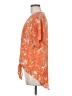 Cynthia Steffe Orange Short Sleeve Blouse Size M - photo 5